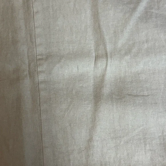 DKNY White Sleeveless V-Neck Linen Maxi Dress, size XX-Large, NWT - Picture 9 of 9